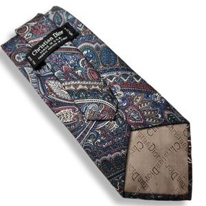 Vintage Christian Dior Paisley Tie